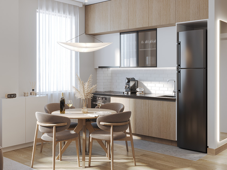 Nappali + 1 hálószoba