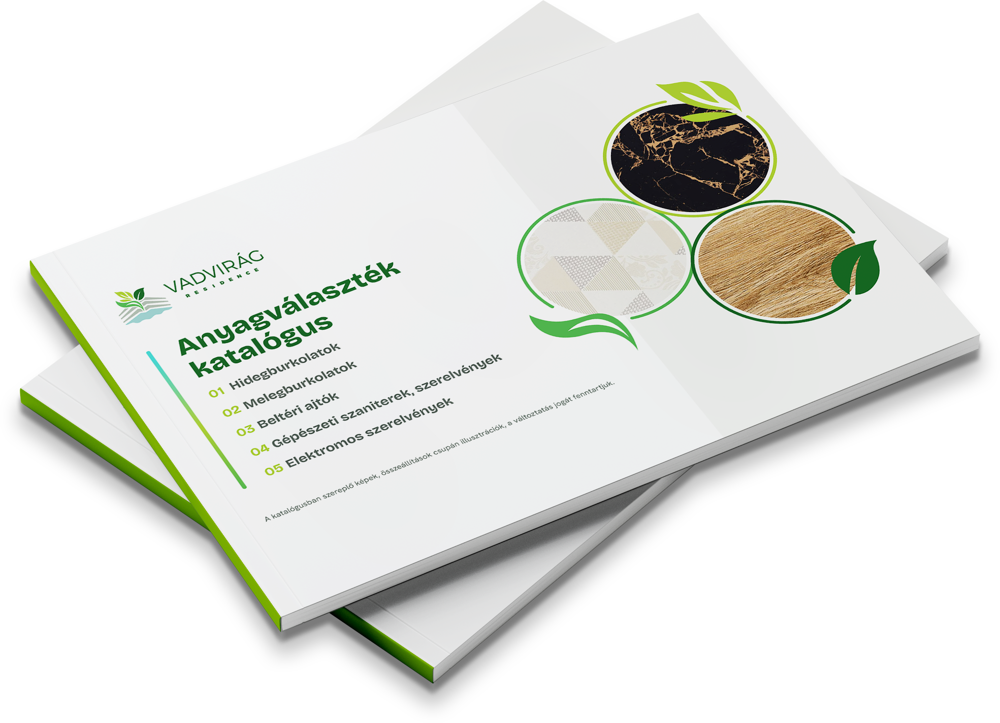 Anyagválaszték katalógus