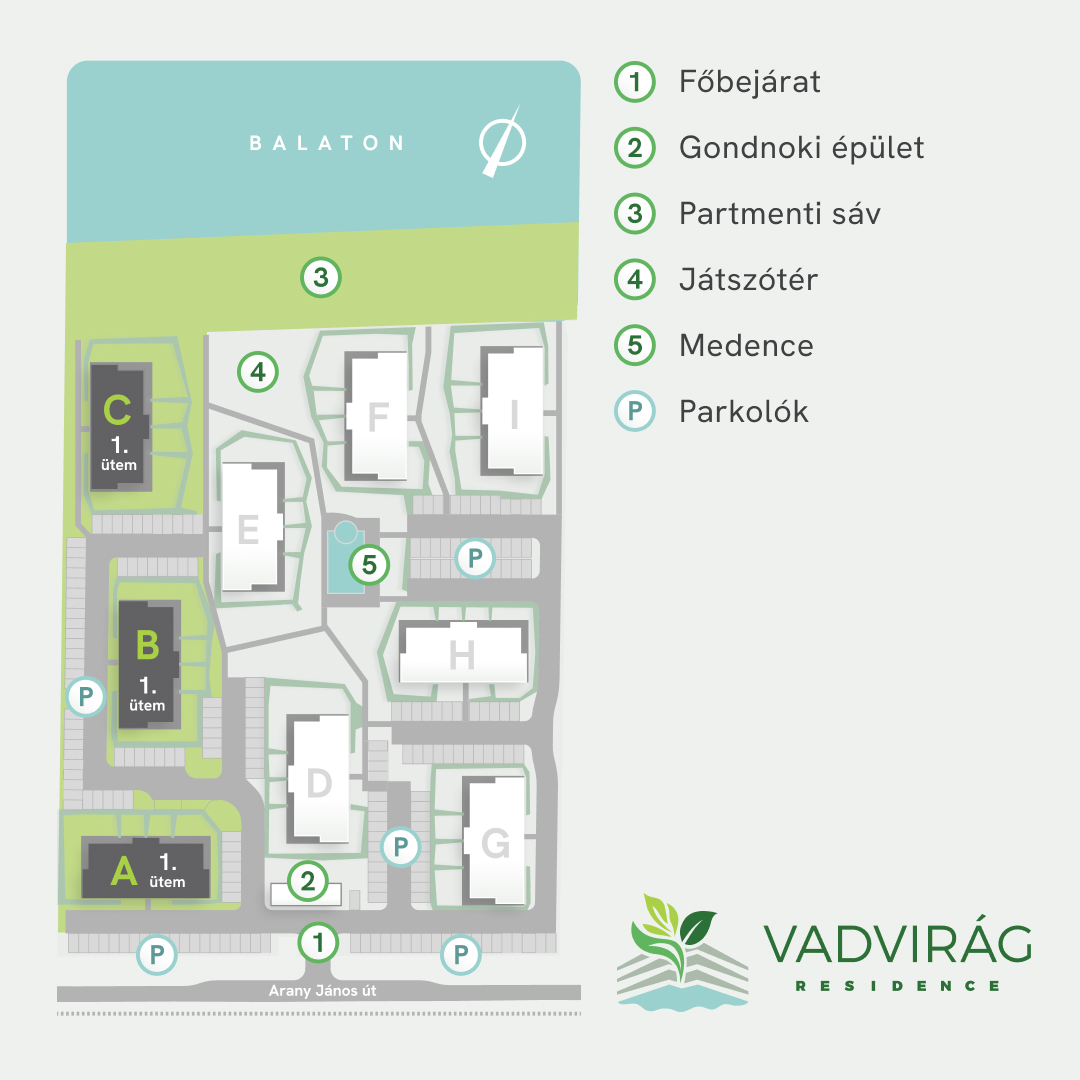 Vadvirág Residence térkép